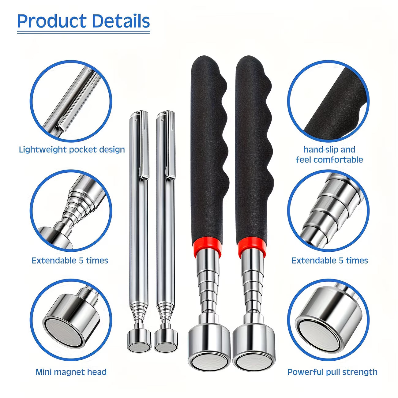 Magnetic Grabber Tool Set