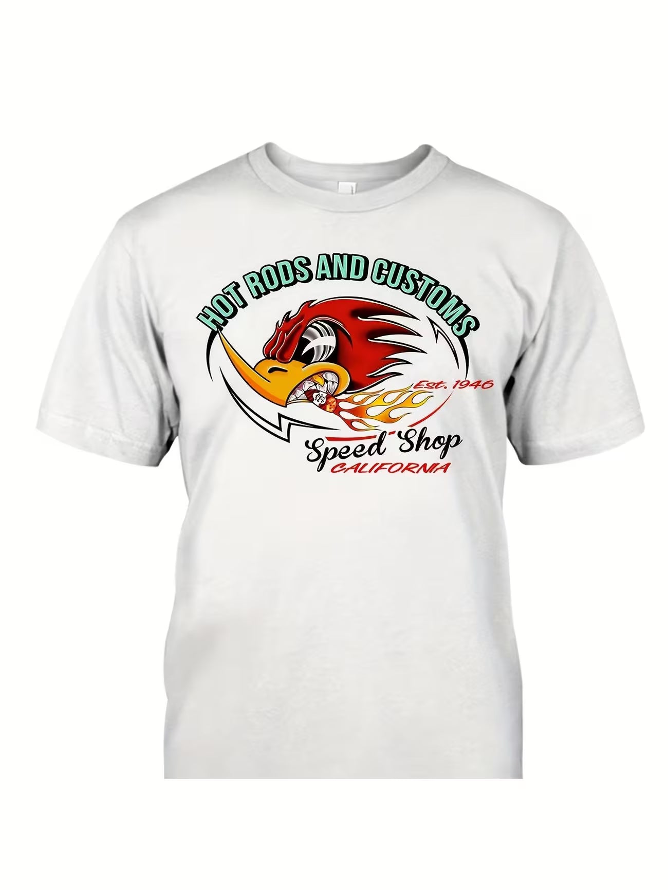 Custom Print Hot Rod Tee