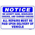 Payment Policy Sign