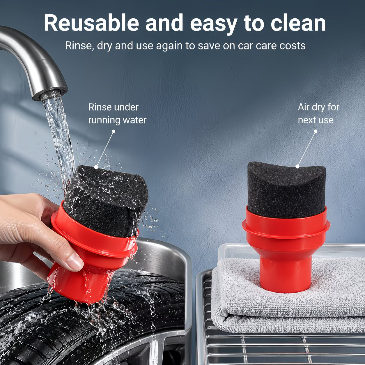 Tire Shine Sponge